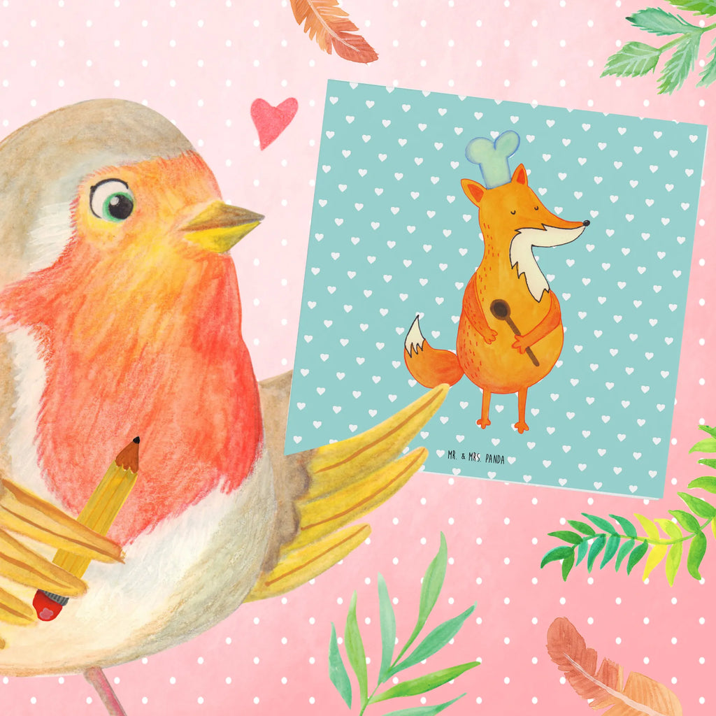 Deluxe Card Fox A cook Karte, Einladungskarte, Glückwunschkarte, Grußkarte, Hochzeitskarte, Klappkarte, Geburtstagskarte, Hochwertige Grußkarte, Hochwertige Klappkarte, Fuchs, Party Spruch, Küche Spruch, Küche Deko, Füchse, Köche, Koch Geschenk, Bäcker, Spruch lustig, witzig