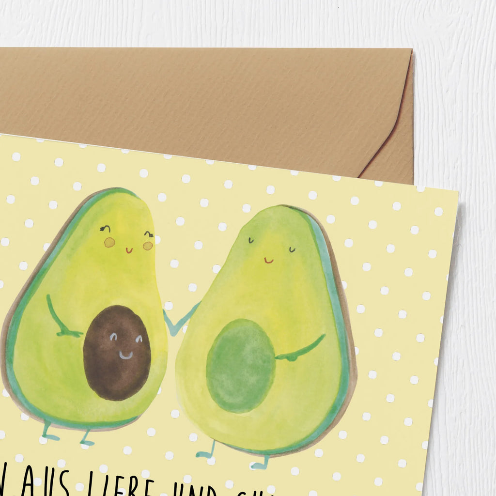 Deluxe Karte Avocado Pärchen Karte, Einladungskarte, Hochwertige Grußkarte, Klappkarte, Geburtstagskarte, Hochzeitskarte, Hochwertige Klappkarte, Grußkarte, Glückwunschkarte, Avocado, Veggie, Vegan, Gesund, Kinder, Schwangerschaft, Hochzeit, Avocuddle, Avocados, Babyshower, Babyparty, Geburt, Liebe, Familie