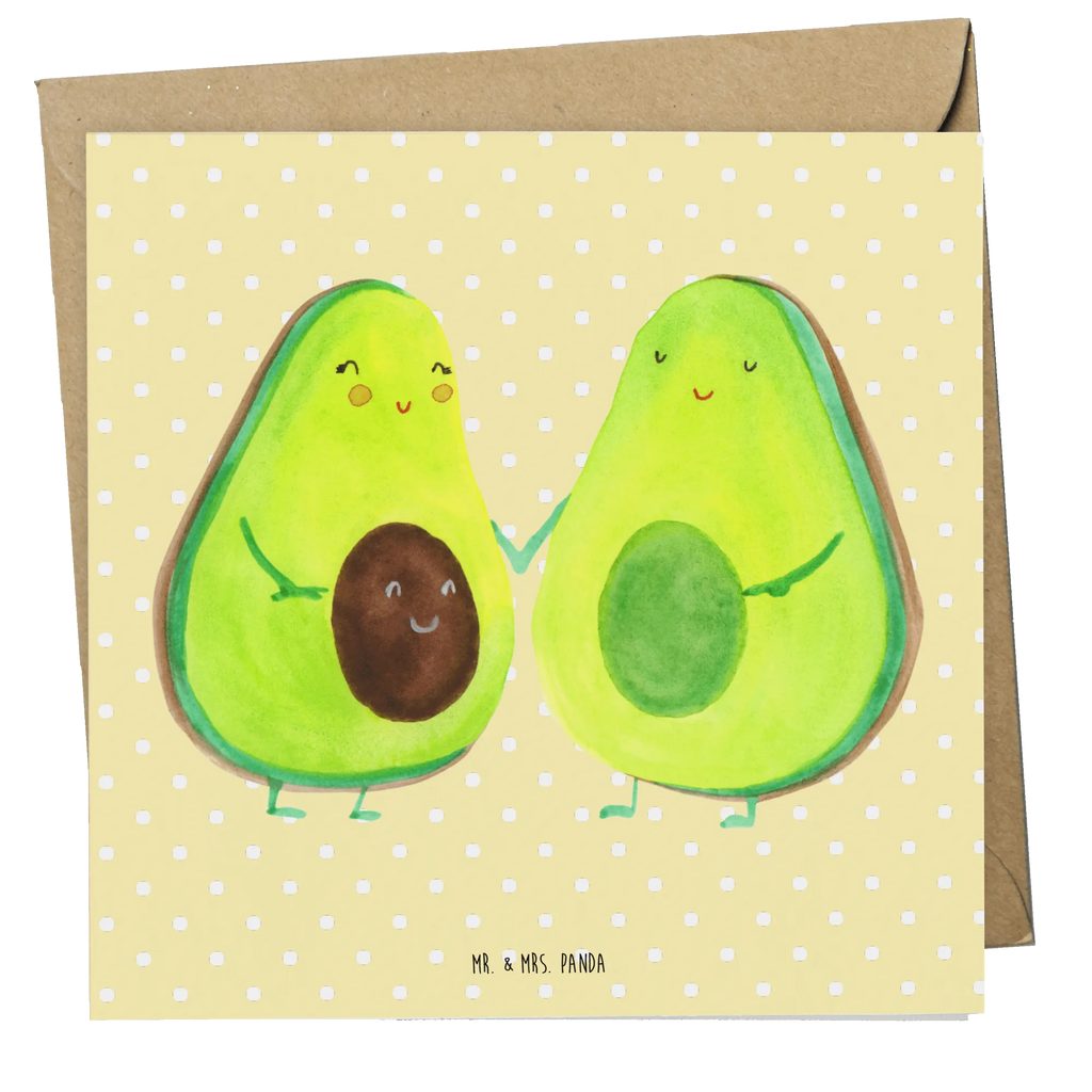Deluxe Karte Avocado Pärchen Karte, Einladungskarte, Hochwertige Grußkarte, Klappkarte, Geburtstagskarte, Hochzeitskarte, Hochwertige Klappkarte, Grußkarte, Glückwunschkarte, Avocado, Veggie, Vegan, Gesund, Kinder, Schwangerschaft, Hochzeit, Avocuddle, Avocados, Babyshower, Babyparty, Geburt, Liebe, Familie