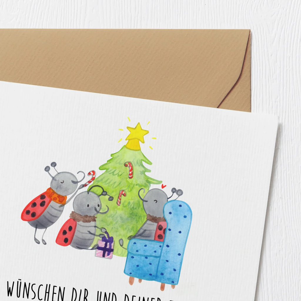 Deluxe Card Christmas Smörle Karte, Hochwertige Grußkarte, Einladungskarte, Hochzeitskarte, Glückwunschkarte, Geburtstagskarte, Hochwertige Klappkarte, Grußkarte, Klappkarte, Winter, Weihnachten, Weihnachtsdeko, Nikolaus, Advent, Heiligabend, Wintermotiv, Geschenk, Pfefferminzstange, Tannennadeln, Weihnachtsbaum