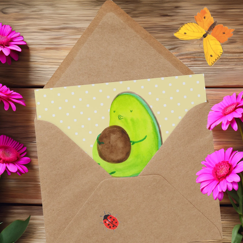 Deluxe Card avocado Pipes Hochwertige Grußkarte, Klappkarte, Karte, Glückwunschkarte, Grußkarte, Einladungskarte, Hochwertige Klappkarte, Geburtstagskarte, Hochzeitskarte, Avocado, Veggie, Vegan, Gesund, Diät, Ernährung, dick sein, Abnehmen