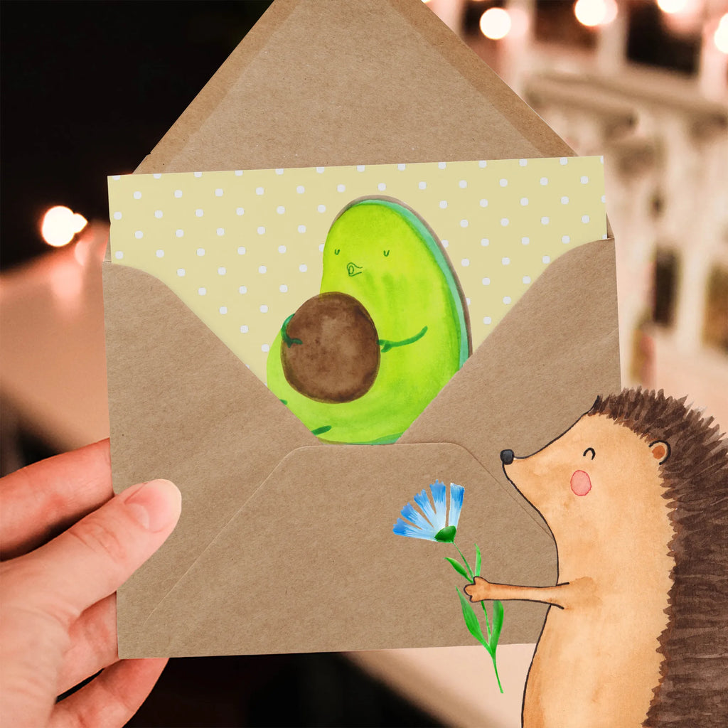 Deluxe Card avocado Pipes Hochwertige Grußkarte, Klappkarte, Karte, Glückwunschkarte, Grußkarte, Einladungskarte, Hochwertige Klappkarte, Geburtstagskarte, Hochzeitskarte, Avocado, Veggie, Vegan, Gesund, Diät, Ernährung, dick sein, Abnehmen