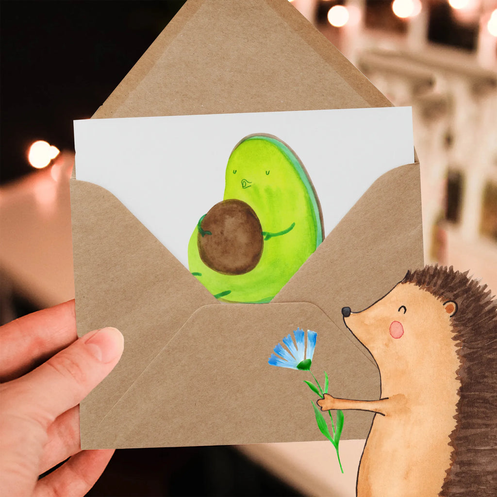 Deluxe Card avocado Pipes Hochwertige Grußkarte, Klappkarte, Karte, Glückwunschkarte, Grußkarte, Einladungskarte, Hochwertige Klappkarte, Geburtstagskarte, Hochzeitskarte, Avocado, Veggie, Vegan, Gesund, Diät, Ernährung, dick sein, Abnehmen