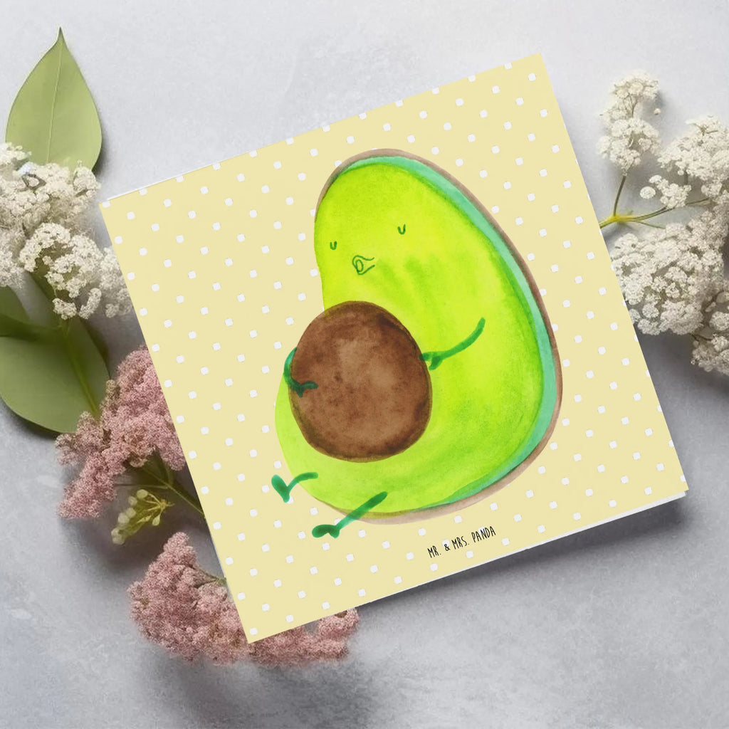 Deluxe Card avocado Pipes Hochwertige Grußkarte, Klappkarte, Karte, Glückwunschkarte, Grußkarte, Einladungskarte, Hochwertige Klappkarte, Geburtstagskarte, Hochzeitskarte, Avocado, Veggie, Vegan, Gesund, Diät, Ernährung, dick sein, Abnehmen