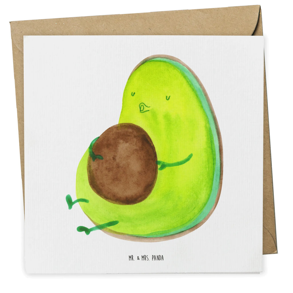 Deluxe Card avocado Pipes Hochwertige Grußkarte, Klappkarte, Karte, Glückwunschkarte, Grußkarte, Einladungskarte, Hochwertige Klappkarte, Geburtstagskarte, Hochzeitskarte, Avocado, Veggie, Vegan, Gesund, Diät, Ernährung, dick sein, Abnehmen