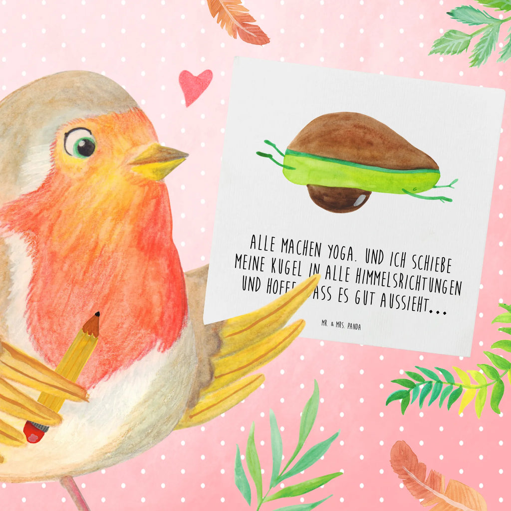 Deluxe Karte Avocado Yoga Einladungskarte, Geburtstagskarte, Glückwunschkarte, Hochzeitskarte, Hochwertige Grußkarte, Grußkarte, Karte, Klappkarte, Hochwertige Klappkarte, Avocado, Veggie, Vegan, Gesund, Avocado Yoga Vegan