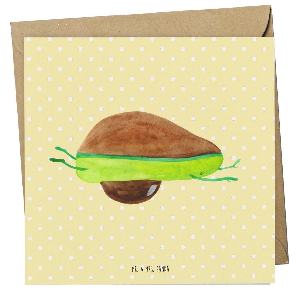 Deluxe Karte Avocado Yoga Einladungskarte, Geburtstagskarte, Glückwunschkarte, Hochzeitskarte, Hochwertige Grußkarte, Grußkarte, Karte, Klappkarte, Hochwertige Klappkarte, Avocado, Veggie, Vegan, Gesund, Avocado Yoga Vegan
