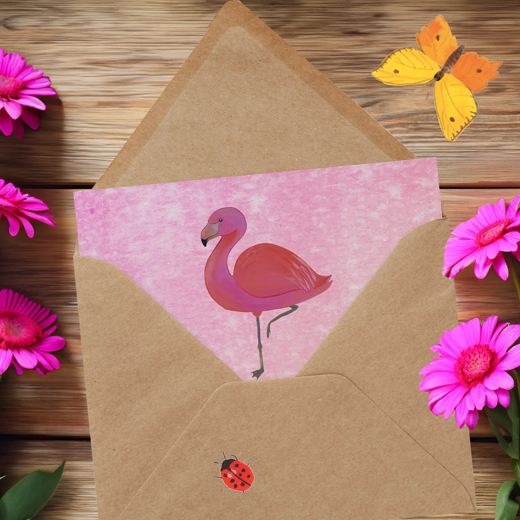 Deluxe Card flamingo Classic Hochwertige Grußkarte, Klappkarte, Karte, Einladungskarte, Geburtstagskarte, Hochzeitskarte, Grußkarte, Hochwertige Klappkarte, Glückwunschkarte, Flamingo, Tochter, Außenseiter, ich, Stolz, Freundin, für mich, Einzigartig, Freundinnen, Sohn, Selbstliebe, Geschwister, Spruch