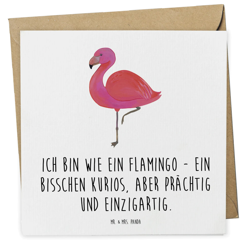 Deluxe Card flamingo Classic Hochwertige Grußkarte, Klappkarte, Karte, Einladungskarte, Geburtstagskarte, Hochzeitskarte, Grußkarte, Hochwertige Klappkarte, Glückwunschkarte, Flamingo, Tochter, Außenseiter, ich, Stolz, Freundin, für mich, Einzigartig, Freundinnen, Sohn, Selbstliebe, Geschwister, Spruch
