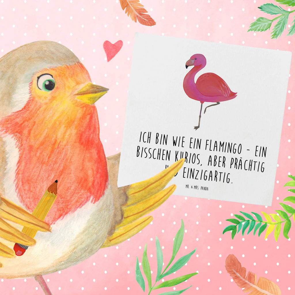 Deluxe Card flamingo Classic Hochwertige Grußkarte, Klappkarte, Karte, Einladungskarte, Geburtstagskarte, Hochzeitskarte, Grußkarte, Hochwertige Klappkarte, Glückwunschkarte, Flamingo, Tochter, Außenseiter, ich, Stolz, Freundin, für mich, Einzigartig, Freundinnen, Sohn, Selbstliebe, Geschwister, Spruch