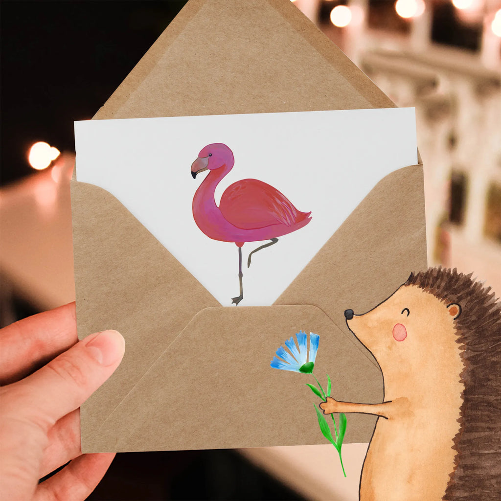 Deluxe Card flamingo Classic Hochwertige Grußkarte, Klappkarte, Karte, Einladungskarte, Geburtstagskarte, Hochzeitskarte, Grußkarte, Hochwertige Klappkarte, Glückwunschkarte, Flamingo, Tochter, Außenseiter, ich, Stolz, Freundin, für mich, Einzigartig, Freundinnen, Sohn, Selbstliebe, Geschwister, Spruch