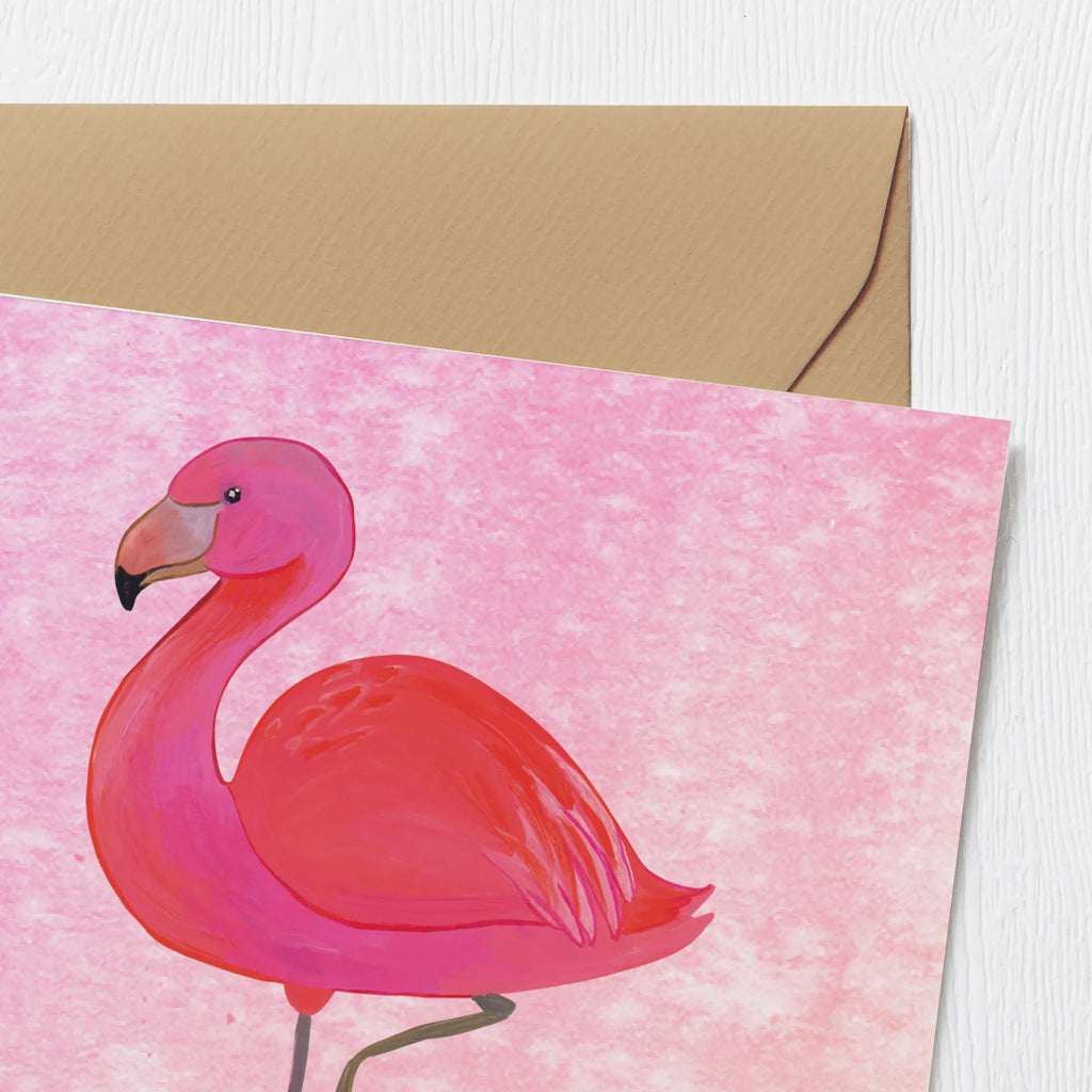 Deluxe Card flamingo Classic Hochwertige Grußkarte, Klappkarte, Karte, Einladungskarte, Geburtstagskarte, Hochzeitskarte, Grußkarte, Hochwertige Klappkarte, Glückwunschkarte, Flamingo, Tochter, Außenseiter, ich, Stolz, Freundin, für mich, Einzigartig, Freundinnen, Sohn, Selbstliebe, Geschwister, Spruch