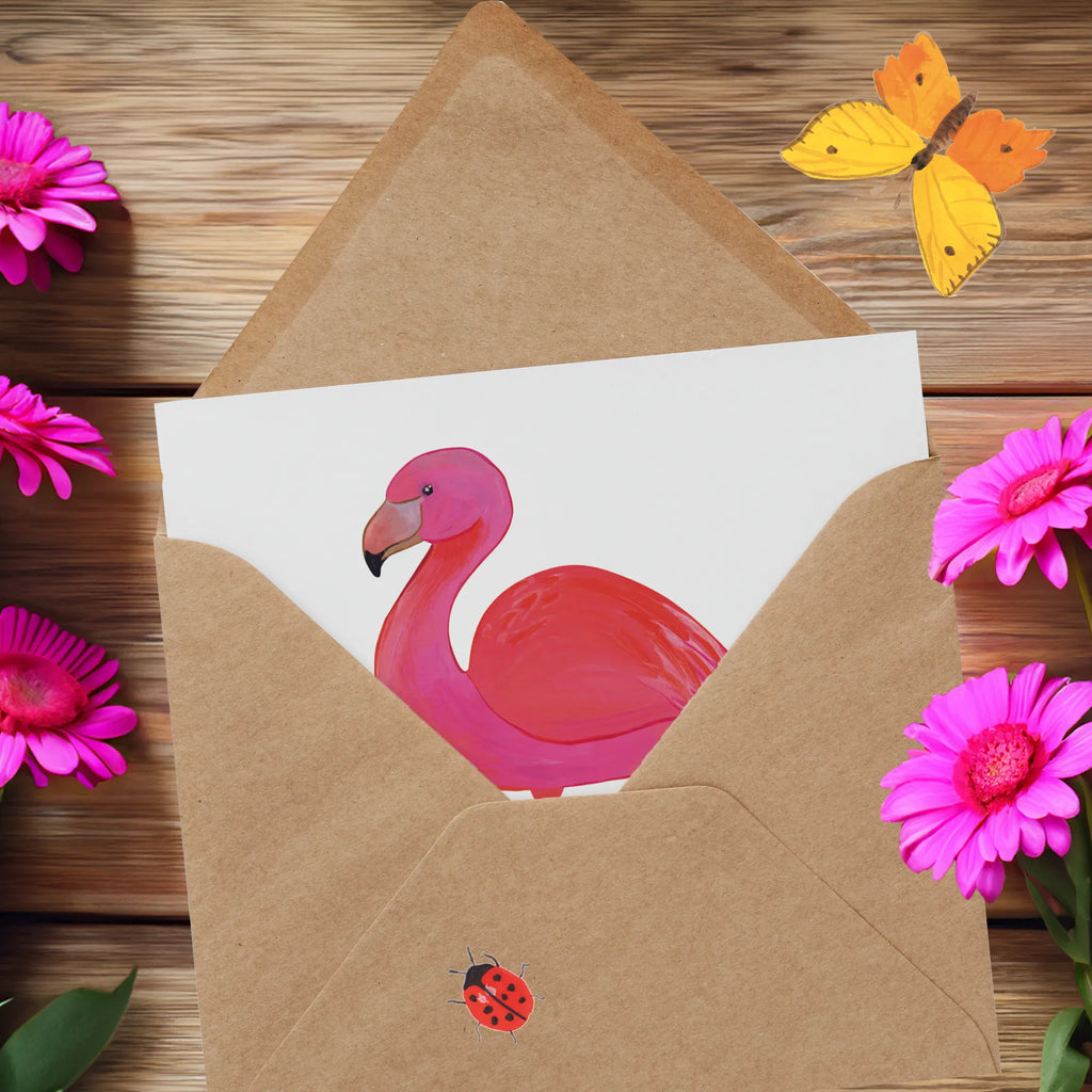 Deluxe Card flamingo Classic Hochwertige Grußkarte, Klappkarte, Karte, Einladungskarte, Geburtstagskarte, Hochzeitskarte, Grußkarte, Hochwertige Klappkarte, Glückwunschkarte, Flamingo, Tochter, Außenseiter, ich, Stolz, Freundin, für mich, Einzigartig, Freundinnen, Sohn, Selbstliebe, Geschwister, Spruch