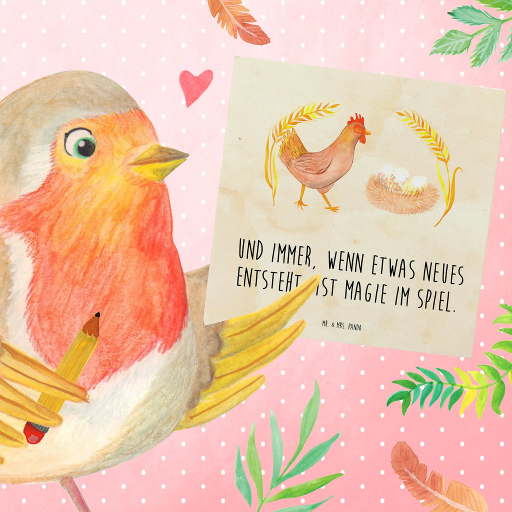 Deluxe Karte Huhn Stolz Geburtstagskarte, Glückwunschkarte, Klappkarte, Karte, Hochzeitskarte, Hochwertige Grußkarte, Einladungskarte, Hochwertige Klappkarte, Grußkarte, Bauernhof, Hoftiere, Landwirt, Landwirtin, Schwangerschaft, Geburt, Eier, Landleben, Magie, Hof, Hahn, Motivation, Spruch, Henne, Hühner