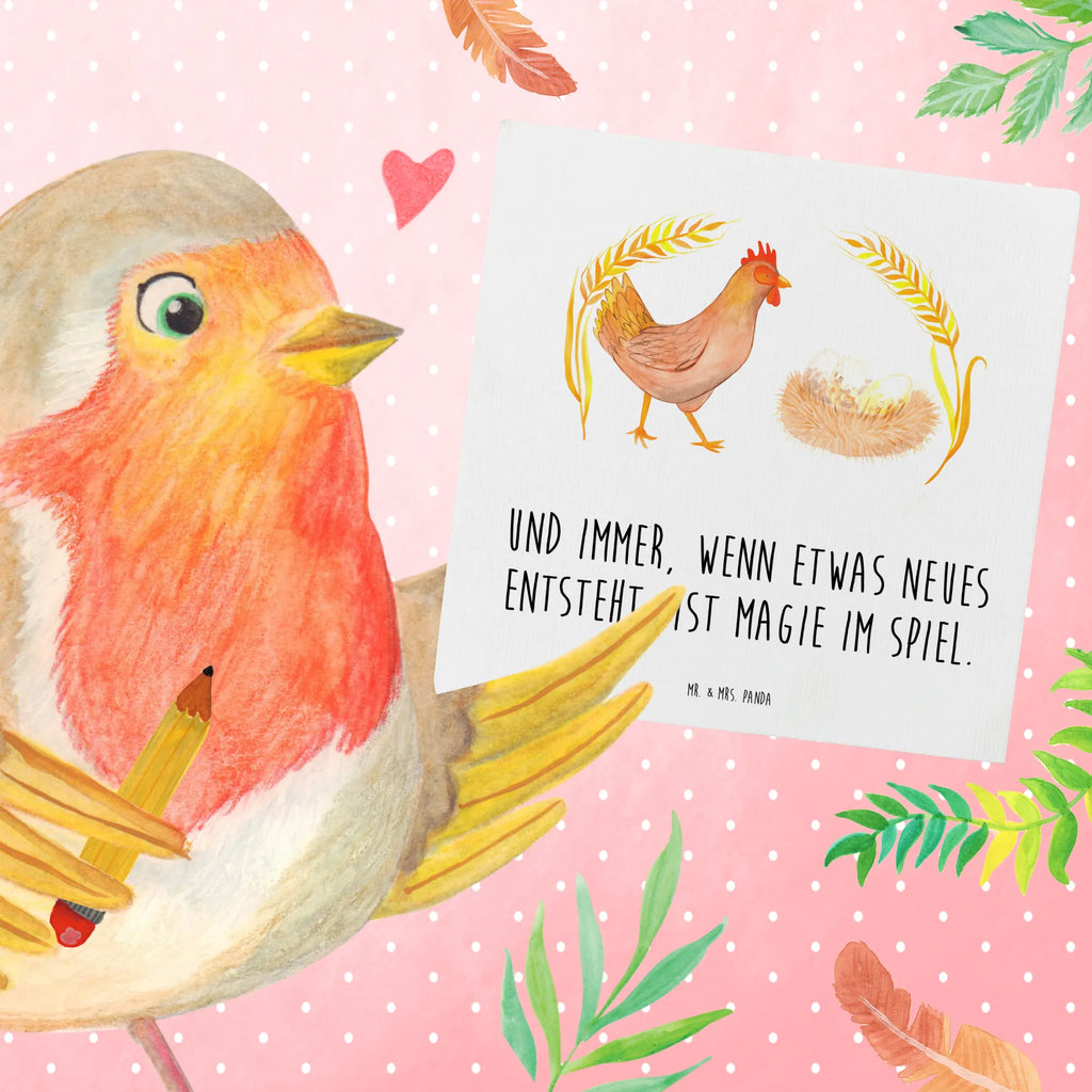 Deluxe Karte Huhn Stolz Geburtstagskarte, Glückwunschkarte, Klappkarte, Karte, Hochzeitskarte, Hochwertige Grußkarte, Einladungskarte, Hochwertige Klappkarte, Grußkarte, Bauernhof, Hoftiere, Landwirt, Landwirtin, Schwangerschaft, Geburt, Eier, Landleben, Magie, Hof, Hahn, Motivation, Spruch, Henne, Hühner