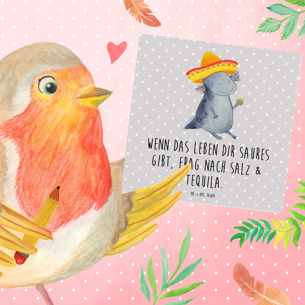 Deluxe Karte Axolotl Tequila Hochzeitskarte, Hochwertige Grußkarte, Geburtstagskarte, Grußkarte, Hochwertige Klappkarte, Karte, Klappkarte, Einladungskarte, Glückwunschkarte, Axolotl, Molch, Feuerdrache, Lurche, Motivation, Zitrone, Schwanzlurch, Lurch, Mexiko, Spruch, Axolot, Sombrero, Feuersalamander, Mexico, Tequila