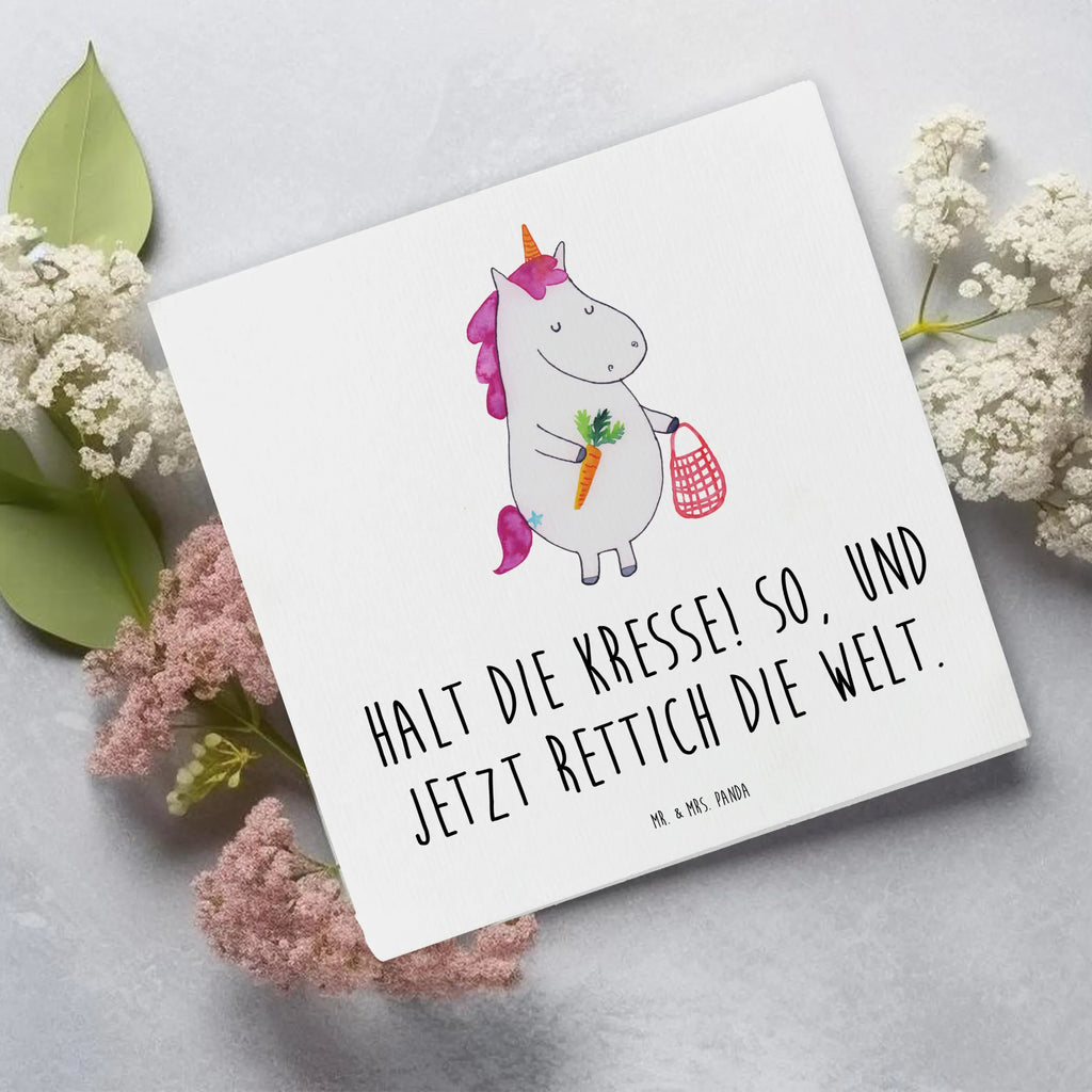 Deluxe Card unicorn Vegetables Karte, Klappkarte, Grußkarte, Hochwertige Klappkarte, Geburtstagskarte, Hochwertige Grußkarte, Hochzeitskarte, Einladungskarte, Glückwunschkarte, Einhorn, Einhörner, Einhorn Deko, Unicorn, Biomarkt, Gemüse, Wochenmarkt