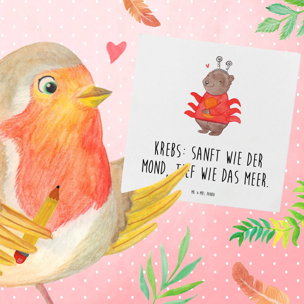 Deluxe Karte Krebs Astrologie Hochwertige Klappkarte, Hochwertige Grußkarte, Grußkarte, Karte, Klappkarte, Geburtstagskarte, Einladungskarte, Glückwunschkarte, Hochzeitskarte, Tierkreiszeichen, Sternzeichen, Horoskop, Astrologie, Aszendent, Krebs, Geburtstagsgeschenk, Geschenk