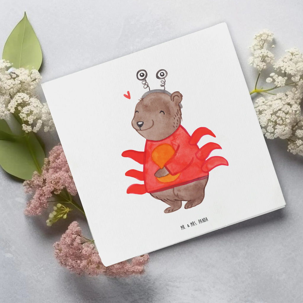 Deluxe Karte Krebs Astrologie Hochwertige Klappkarte, Hochwertige Grußkarte, Grußkarte, Karte, Klappkarte, Geburtstagskarte, Einladungskarte, Glückwunschkarte, Hochzeitskarte, Tierkreiszeichen, Sternzeichen, Horoskop, Astrologie, Aszendent, Krebs, Geburtstagsgeschenk, Geschenk