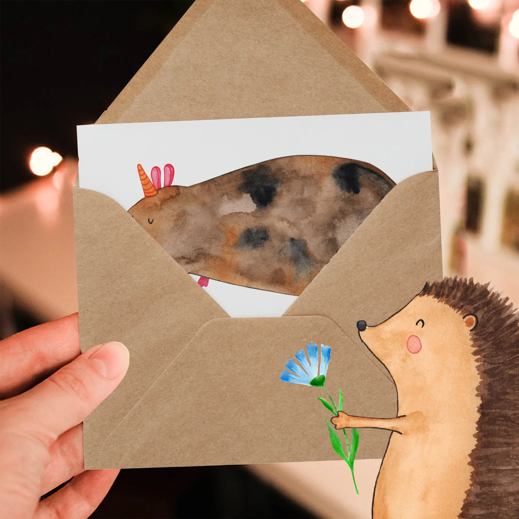 Deluxe Card unicorn Guinea pig Hochzeitskarte, Hochwertige Klappkarte, Einladungskarte, Klappkarte, Grußkarte, Hochwertige Grußkarte, Karte, Geburtstagskarte, Glückwunschkarte, Einhorn, Einhörner, Einhorn Deko, Unicorn, Meerhörnchen, Meerschwein, Meericorn, Meerschweinchen