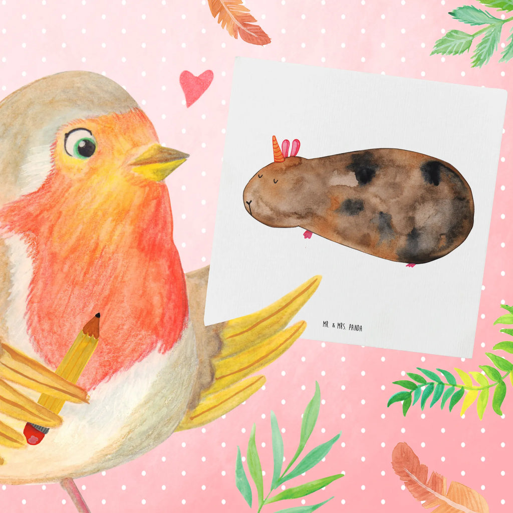 Deluxe Card unicorn Guinea pig Hochzeitskarte, Hochwertige Klappkarte, Einladungskarte, Klappkarte, Grußkarte, Hochwertige Grußkarte, Karte, Geburtstagskarte, Glückwunschkarte, Einhorn, Einhörner, Einhorn Deko, Unicorn, Meerhörnchen, Meerschwein, Meericorn, Meerschweinchen