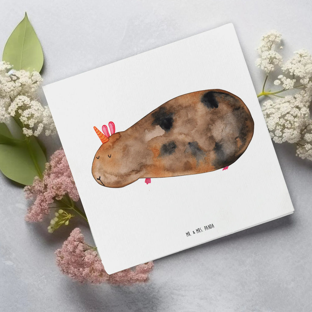 Deluxe Card unicorn Guinea pig Hochzeitskarte, Hochwertige Klappkarte, Einladungskarte, Klappkarte, Grußkarte, Hochwertige Grußkarte, Karte, Geburtstagskarte, Glückwunschkarte, Einhorn, Einhörner, Einhorn Deko, Unicorn, Meerhörnchen, Meerschwein, Meericorn, Meerschweinchen