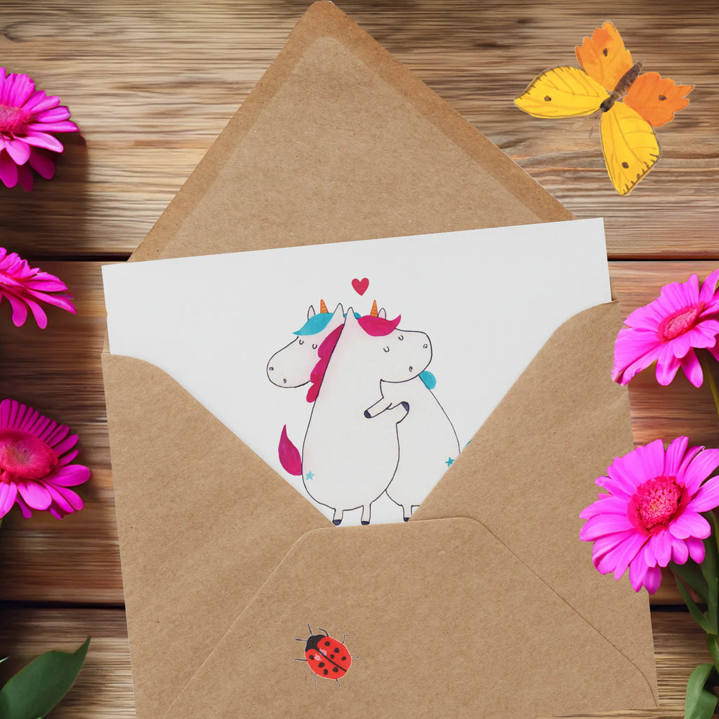 Deluxe Card unicorn communication Karte, Hochwertige Grußkarte, Grußkarte, Einladungskarte, Geburtstagskarte, Hochwertige Klappkarte, Glückwunschkarte, Klappkarte, Hochzeitskarte, Einhorn, Einhörner, Einhorn Deko, Unicorn, Ehe, witzig, Valentine, Liebe, lustig, Spruch, Geschenk, Valentinstag, Partner