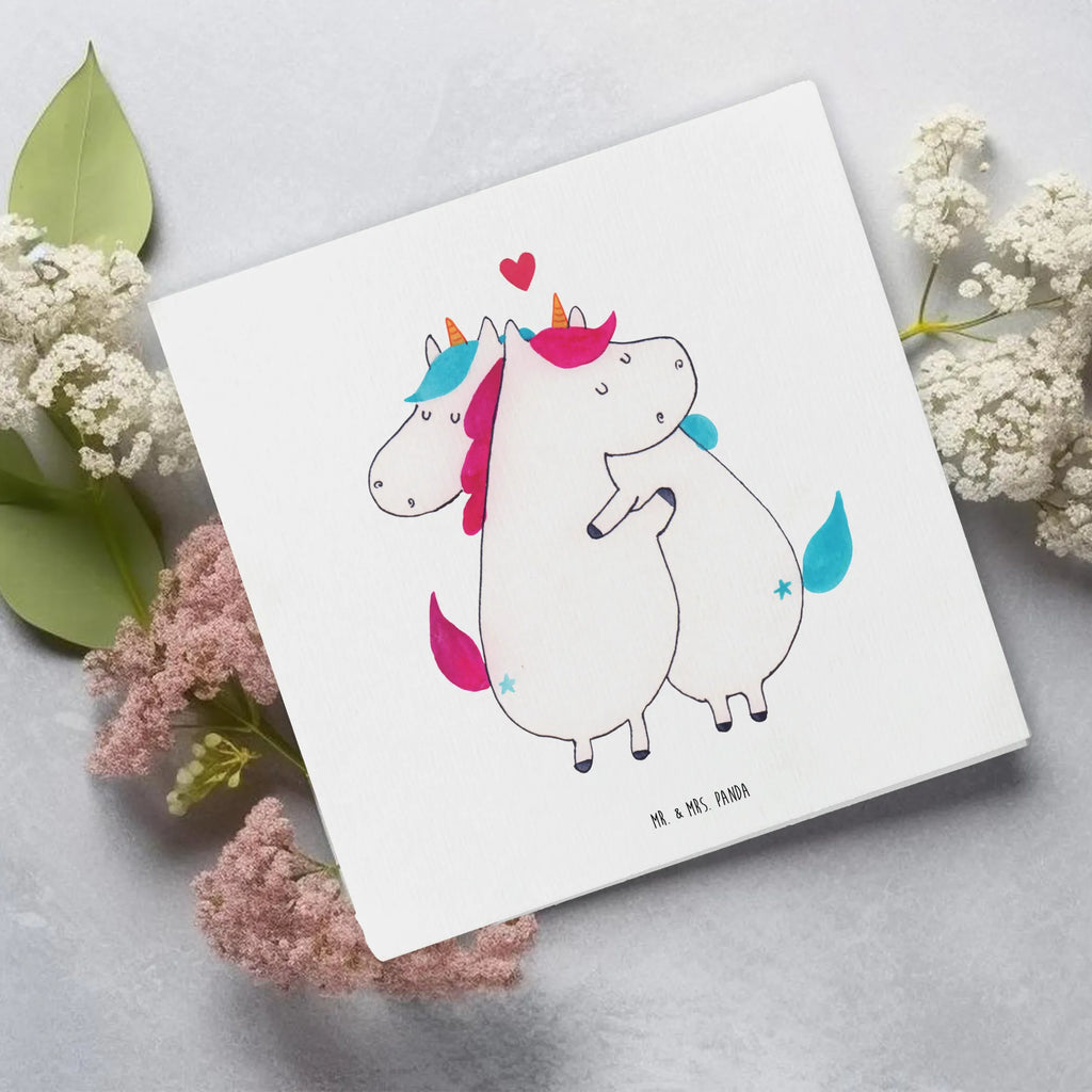 Deluxe Card unicorn communication Karte, Hochwertige Grußkarte, Grußkarte, Einladungskarte, Geburtstagskarte, Hochwertige Klappkarte, Glückwunschkarte, Klappkarte, Hochzeitskarte, Einhorn, Einhörner, Einhorn Deko, Unicorn, Ehe, witzig, Valentine, Liebe, lustig, Spruch, Geschenk, Valentinstag, Partner