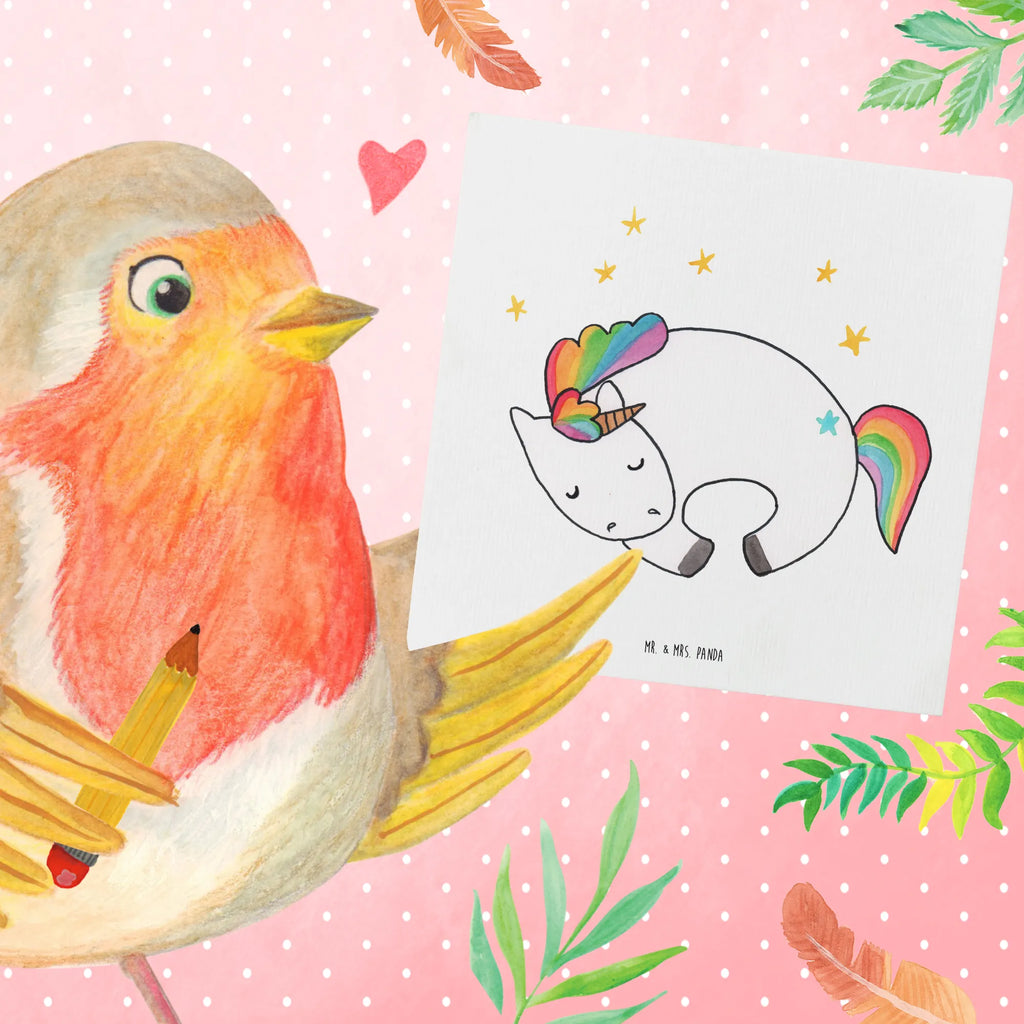 Deluxe Karte Einhorn Nacht Hochwertige Grußkarte, Hochzeitskarte, Karte, Geburtstagskarte, Glückwunschkarte, Grußkarte, Einladungskarte, Hochwertige Klappkarte, Klappkarte, Einhorn, Einhörner, Einhorn Deko, Unicorn, Ruhe, Realität, Geschenk, Menschen, unicorn, Träume, Freundin, Traum