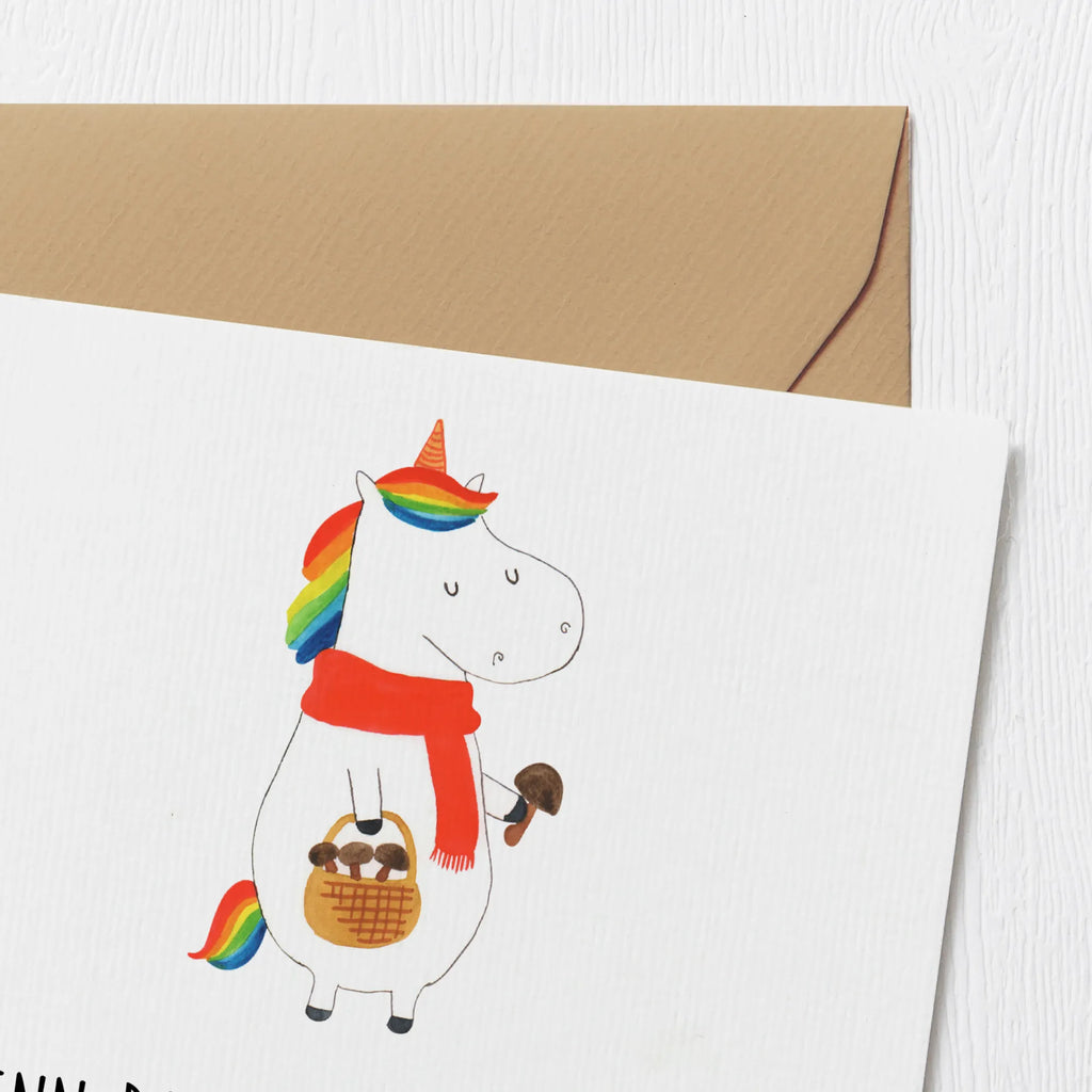 Deluxe Card unicorn Mushroom Geburtstagskarte, Hochzeitskarte, Hochwertige Grußkarte, Einladungskarte, Karte, Hochwertige Klappkarte, Grußkarte, Glückwunschkarte, Klappkarte, Einhorn, Einhörner, Einhorn Deko, Unicorn, Pilzsammler, Motivation, Liebeskummer, Spruch, Pilze