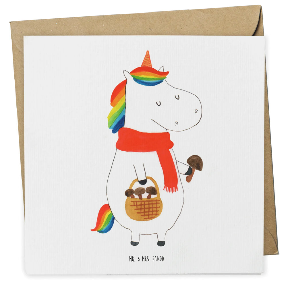 Deluxe Card unicorn Mushroom Geburtstagskarte, Hochzeitskarte, Hochwertige Grußkarte, Einladungskarte, Karte, Hochwertige Klappkarte, Grußkarte, Glückwunschkarte, Klappkarte, Einhorn, Einhörner, Einhorn Deko, Unicorn, Pilzsammler, Motivation, Liebeskummer, Spruch, Pilze