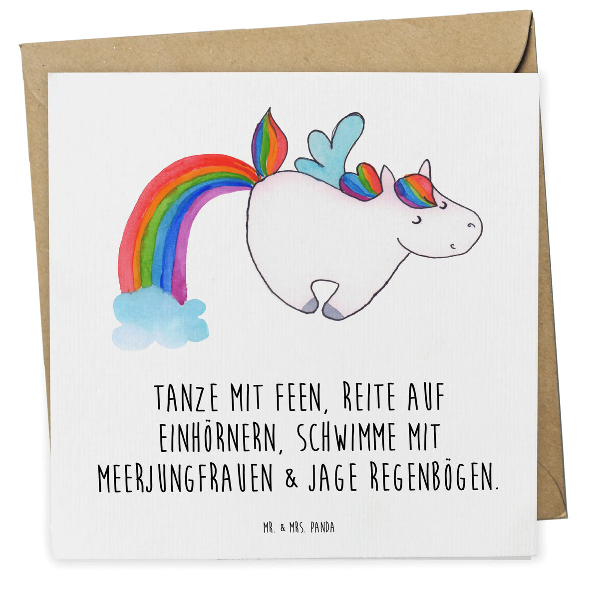 Deluxe Card unicorn Pegasus doppelkarte, Klappkarte, anlasskarte, faltkarte, Grußkarte, Glückwunschkarte, Unicorn, Einhorn, Einhörner, Einhorn Deko, Realität, Erwachsenwerden, Glitzer, Regenbogen, Spielen