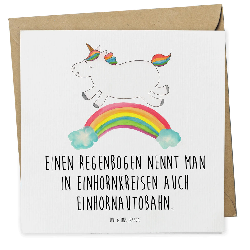 Deluxe Card unicorn rainbow Hochwertige Grußkarte, Hochzeitskarte, Hochwertige Klappkarte, Einladungskarte, Grußkarte, Glückwunschkarte, Klappkarte, Karte, Geburtstagskarte, Einhorn, Einhörner, Einhorn Deko, Unicorn, Glitzer, Erwachsenwerden, Regenbogen, Einhornautobahn, Einhornpower