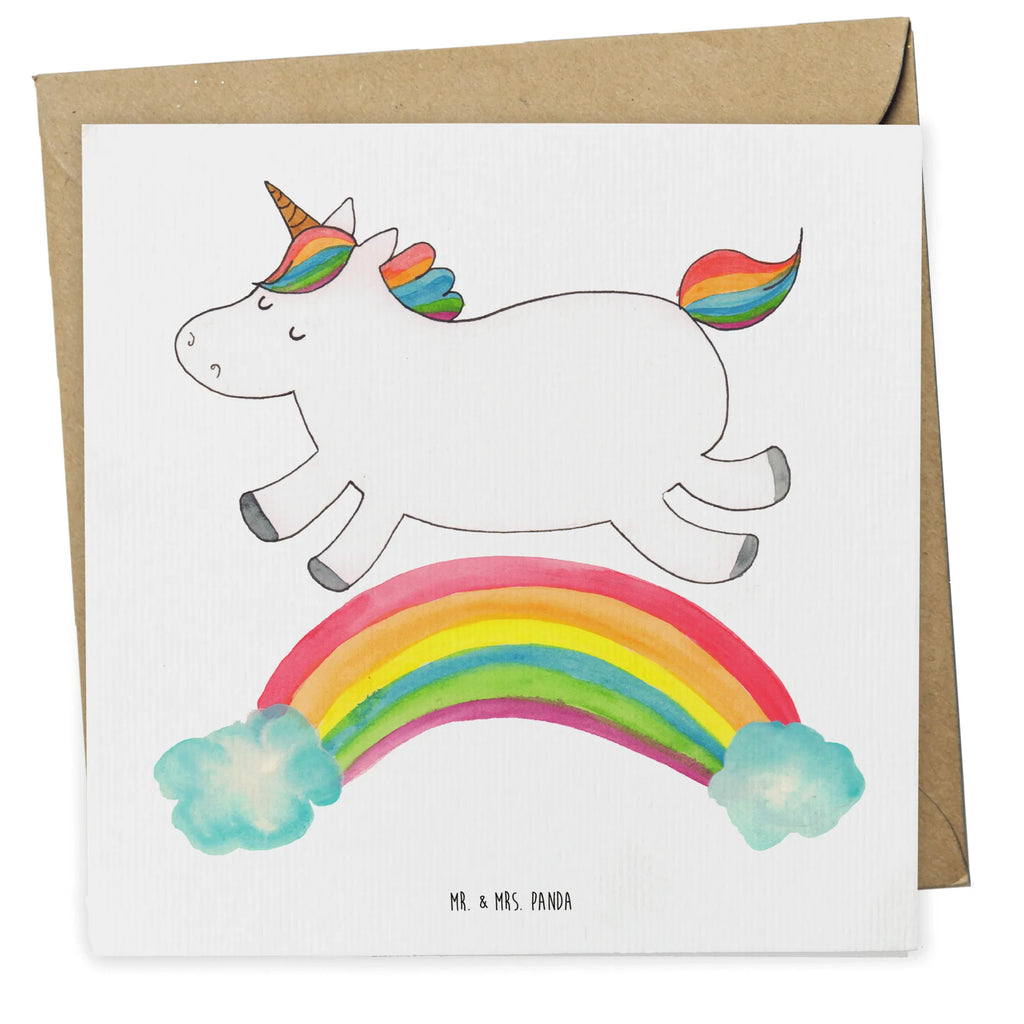 Deluxe Card unicorn rainbow Hochwertige Grußkarte, Hochzeitskarte, Hochwertige Klappkarte, Einladungskarte, Grußkarte, Glückwunschkarte, Klappkarte, Karte, Geburtstagskarte, Einhorn, Einhörner, Einhorn Deko, Unicorn, Glitzer, Erwachsenwerden, Regenbogen, Einhornautobahn, Einhornpower
