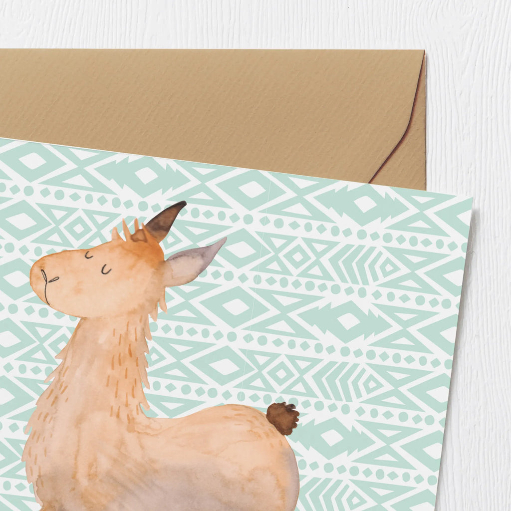 Deluxe Karte Lama Springen Klappkarte, Hochwertige Klappkarte, Glückwunschkarte, Karte, Hochzeitskarte, Hochwertige Grußkarte, Grußkarte, Einladungskarte, Geburtstagskarte, Lama, Alpaka, Start, Prüfung, Freundin, Glück, Happy day, guten Morgen, Liebeskummer, Abitur, Lieblingstag, fröhlich, Lamas, Neustart