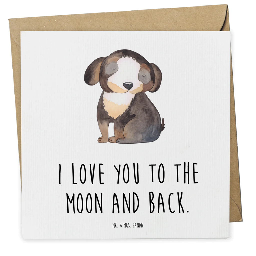 Deluxe Card Dog Relax Hochzeitskarte, Glückwunschkarte, Klappkarte, Grußkarte, Hochwertige Klappkarte, Hochwertige Grußkarte, Karte, Einladungskarte, Geburtstagskarte, Hund, Hundemotiv, Haustier, Hunderasse, Tierliebhaber, Hundebesitzer, Sprüche, Hundeliebe, schwarzer Hund, Hundeglück, Liebe