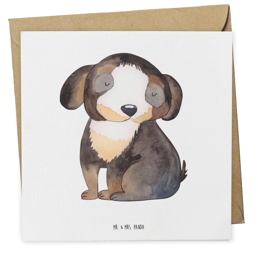 Deluxe Card Dog Relax Hochzeitskarte, Glückwunschkarte, Klappkarte, Grußkarte, Hochwertige Klappkarte, Hochwertige Grußkarte, Karte, Einladungskarte, Geburtstagskarte, Hund, Hundemotiv, Haustier, Hunderasse, Tierliebhaber, Hundebesitzer, Sprüche, Hundeliebe, schwarzer Hund, Hundeglück, Liebe