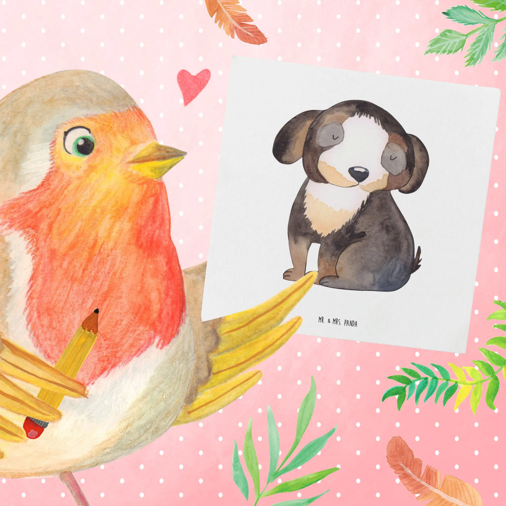 Deluxe Card Dog Relax Hochzeitskarte, Glückwunschkarte, Klappkarte, Grußkarte, Hochwertige Klappkarte, Hochwertige Grußkarte, Karte, Einladungskarte, Geburtstagskarte, Hund, Hundemotiv, Haustier, Hunderasse, Tierliebhaber, Hundebesitzer, Sprüche, Hundeliebe, schwarzer Hund, Hundeglück, Liebe