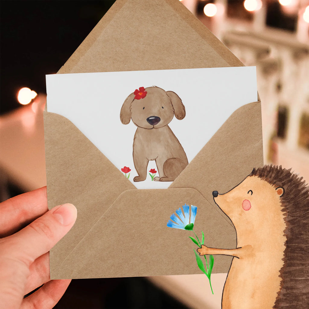 Deluxe Card Dog lady Glückwunschkarte, Klappkarte, Hochwertige Klappkarte, Karte, Einladungskarte, Geburtstagskarte, Grußkarte, Hochwertige Grußkarte, Hochzeitskarte, Hund, Hundemotiv, Haustier, Hunderasse, Tierliebhaber, Hundebesitzer, Sprüche, Frauchen, Hundeglück, Hundeliebe, Hunde, Liebe