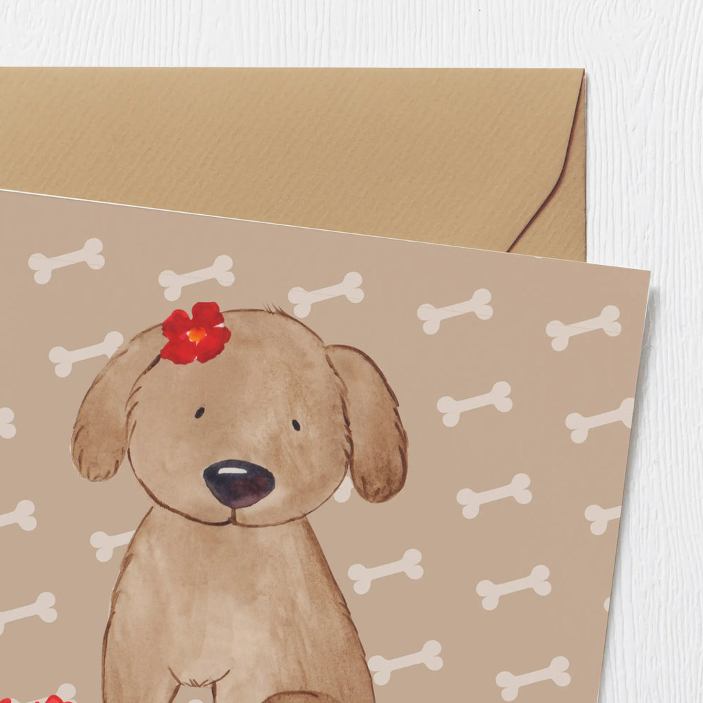 Deluxe Card Dog lady Glückwunschkarte, Klappkarte, Hochwertige Klappkarte, Karte, Einladungskarte, Geburtstagskarte, Grußkarte, Hochwertige Grußkarte, Hochzeitskarte, Hund, Hundemotiv, Haustier, Hunderasse, Tierliebhaber, Hundebesitzer, Sprüche, Frauchen, Hundeglück, Hundeliebe, Hunde, Liebe