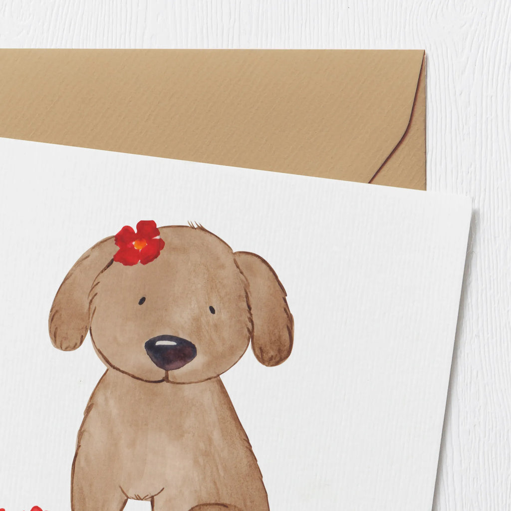 Deluxe Card Dog lady Glückwunschkarte, Klappkarte, Hochwertige Klappkarte, Karte, Einladungskarte, Geburtstagskarte, Grußkarte, Hochwertige Grußkarte, Hochzeitskarte, Hund, Hundemotiv, Haustier, Hunderasse, Tierliebhaber, Hundebesitzer, Sprüche, Frauchen, Hundeglück, Hundeliebe, Hunde, Liebe