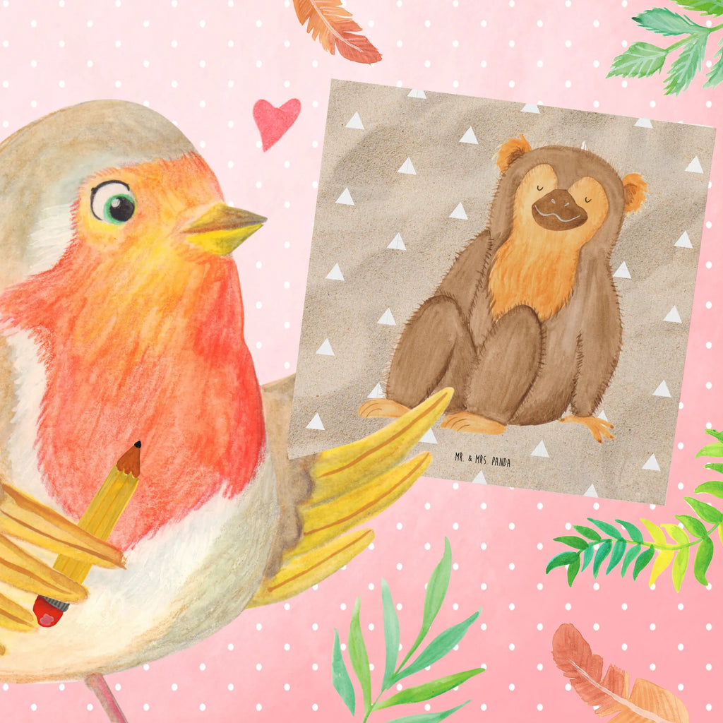 Deluxe Card Monkey Glückwunschkarte, Hochwertige Grußkarte, Geburtstagskarte, Hochwertige Klappkarte, Grußkarte, Karte, Einladungskarte, Hochzeitskarte, Klappkarte, Afrika, Wildtiere, Respekt, Selbstbewusstsein, Selbstachtung, Selfcare, Äffchen, Affe, Liebe, Selbstliebe, Motivation, Affen