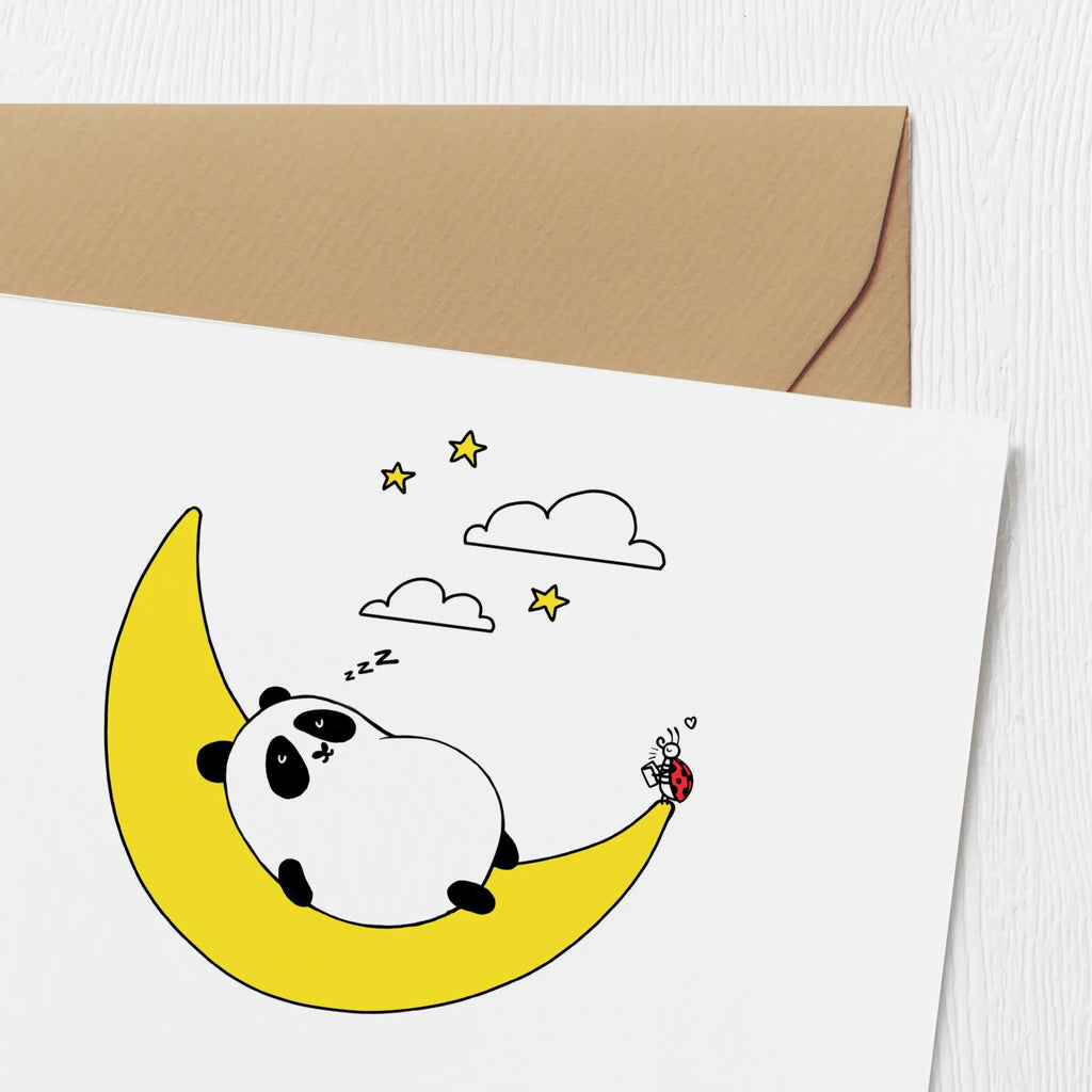 Deluxe Card Panda Easy Einladungskarte, Hochzeitskarte, Hochwertige Klappkarte, Hochwertige Grußkarte, Klappkarte, Geburtstagskarte, Grußkarte, Karte, Glückwunschkarte