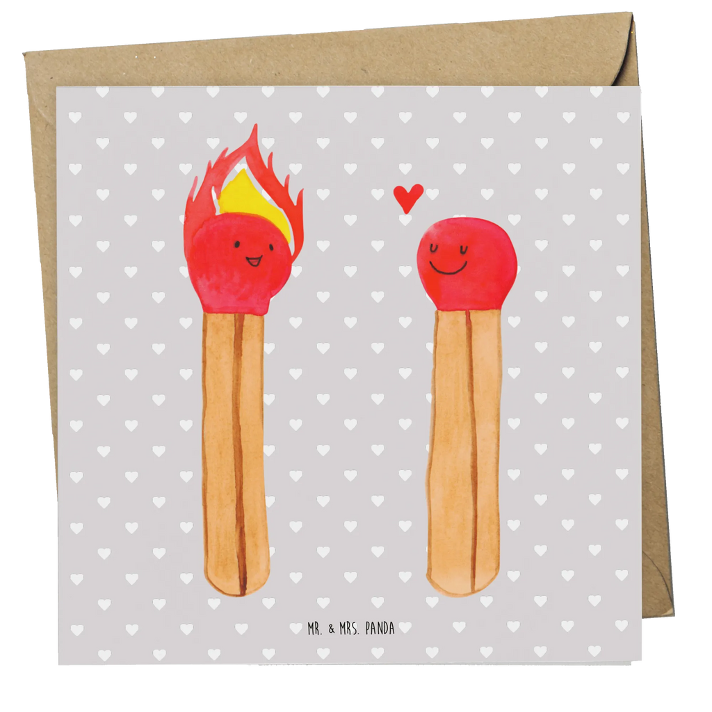 Deluxe Card Matches Glückwunschkarte, Einladungskarte, Karte, Grußkarte, Geburtstagskarte, Klappkarte, Hochwertige Grußkarte, Hochwertige Klappkarte, Hochzeitskarte, Liebe, Partner, Freund, Freundin, Ehemann, Ehefrau, Heiraten, Verlobung, Heiratsantrag, Liebesgeschenk, Jahrestag, Hocheitstag, Streichhölzer