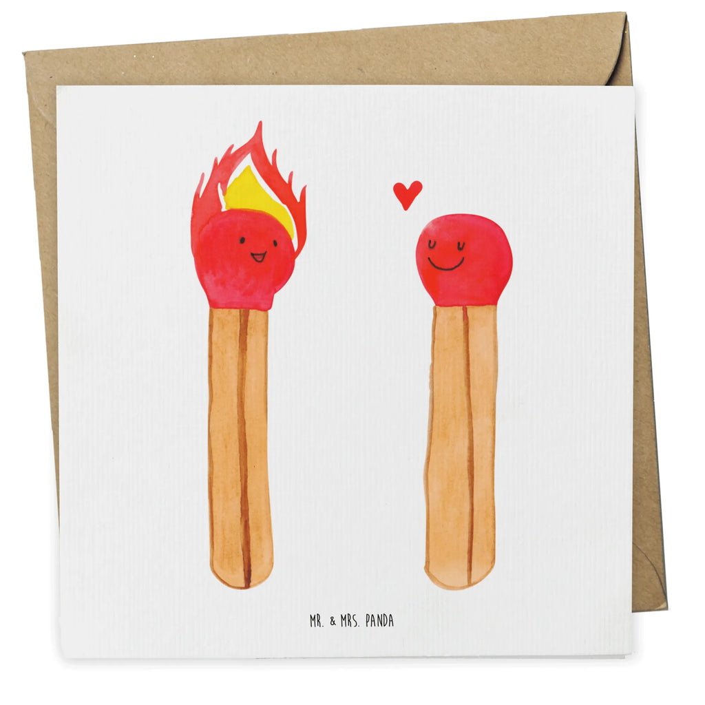 Deluxe Card Matches Glückwunschkarte, Einladungskarte, Karte, Grußkarte, Geburtstagskarte, Klappkarte, Hochwertige Grußkarte, Hochwertige Klappkarte, Hochzeitskarte, Liebe, Partner, Freund, Freundin, Ehemann, Ehefrau, Heiraten, Verlobung, Heiratsantrag, Liebesgeschenk, Jahrestag, Hocheitstag, Streichhölzer