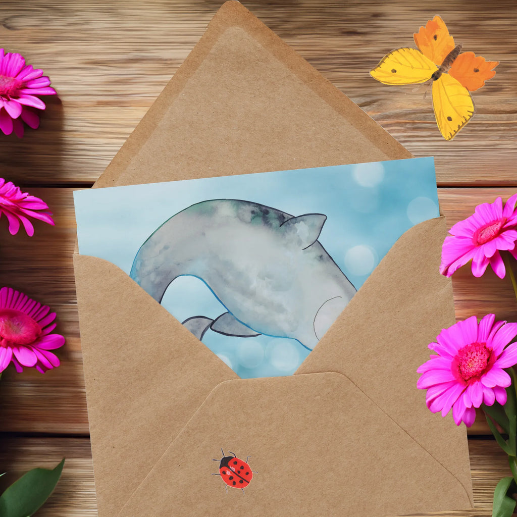 Deluxe Card Narwhal Hochwertige Klappkarte, Einladungskarte, Glückwunschkarte, Karte, Hochwertige Grußkarte, Klappkarte, Hochzeitskarte, Grußkarte, Geburtstagskarte, Meerestiere, Meer, Urlaub, Junggesellin, Putzen, Kinderzimmer, Hausfrau, Wal, Narwal, aufräumen