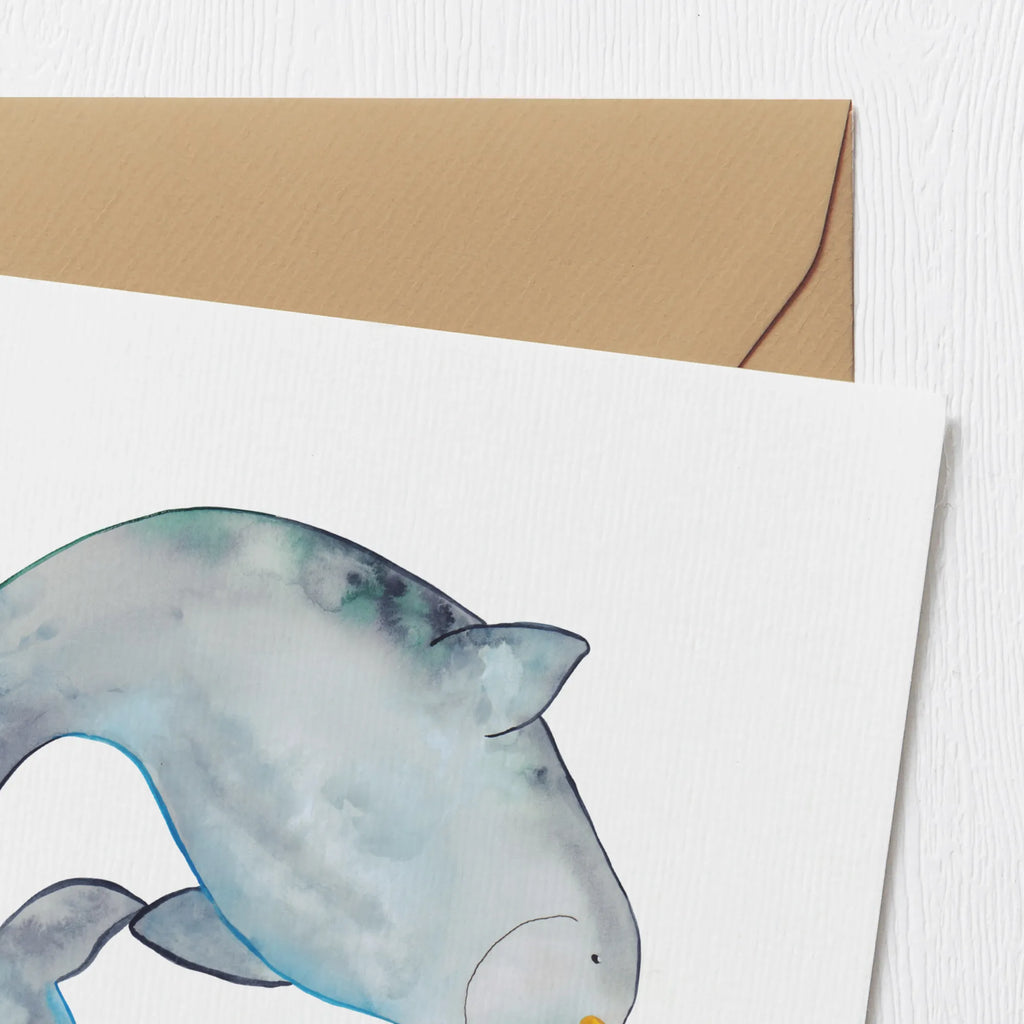 Deluxe Card Narwhal Hochwertige Klappkarte, Einladungskarte, Glückwunschkarte, Karte, Hochwertige Grußkarte, Klappkarte, Hochzeitskarte, Grußkarte, Geburtstagskarte, Meerestiere, Meer, Urlaub, Junggesellin, Putzen, Kinderzimmer, Hausfrau, Wal, Narwal, aufräumen
