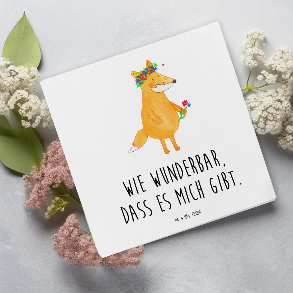 Deluxe Card Fox Flower Glückwunschkarte, Hochzeitskarte, Klappkarte, Geburtstagskarte, Karte, Hochwertige Klappkarte, Grußkarte, Hochwertige Grußkarte, Einladungskarte, Fuchs, mich, Freude, Blumen, Liebesbeweis, Blume, Motivation, ich, Blumenmädchen, Freundin, Fox, Freundinnen, Liebe, Selbstliebe, Füchse, Fuchsmädchen