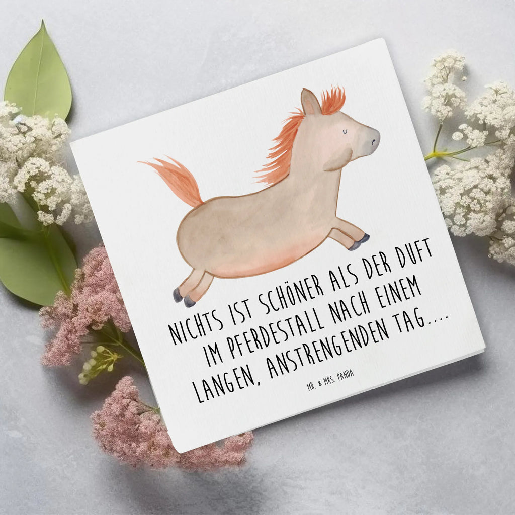 Deluxe Karte Pferd Springen Hochwertige Grußkarte, Karte, Klappkarte, Einladungskarte, Grußkarte, Geburtstagskarte, Hochwertige Klappkarte, Glückwunschkarte, Hochzeitskarte, Bauernhof, Hoftiere, Landwirt, Landwirtin, Pferde, Pony, reiten, Pferd, ausreiten, Pferdebesitzer, Stall, Pferdestall