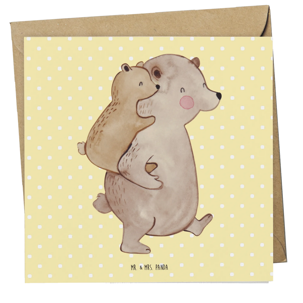 Deluxe Karte Papa Bär Glückwunschkarte, Karte, Hochwertige Klappkarte, Hochwertige Grußkarte, Einladungskarte, Hochzeitskarte, Klappkarte, Grußkarte, Geburtstagskarte, Familie, Vatertag, Muttertag, Bruder, Schwester, Mama, Papa, Oma, Opa, Geburtstag, Papi, Vater, Geschenk, Vati, Onkel